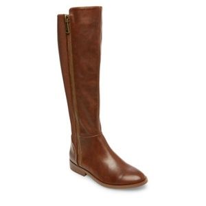 Design Lab Arley Tall Boots Cognac Size 8.5